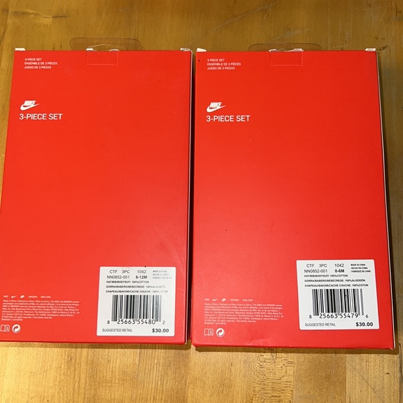 Nike 2-3 Pieces Set Newborn NIB - Picture 3 of 3